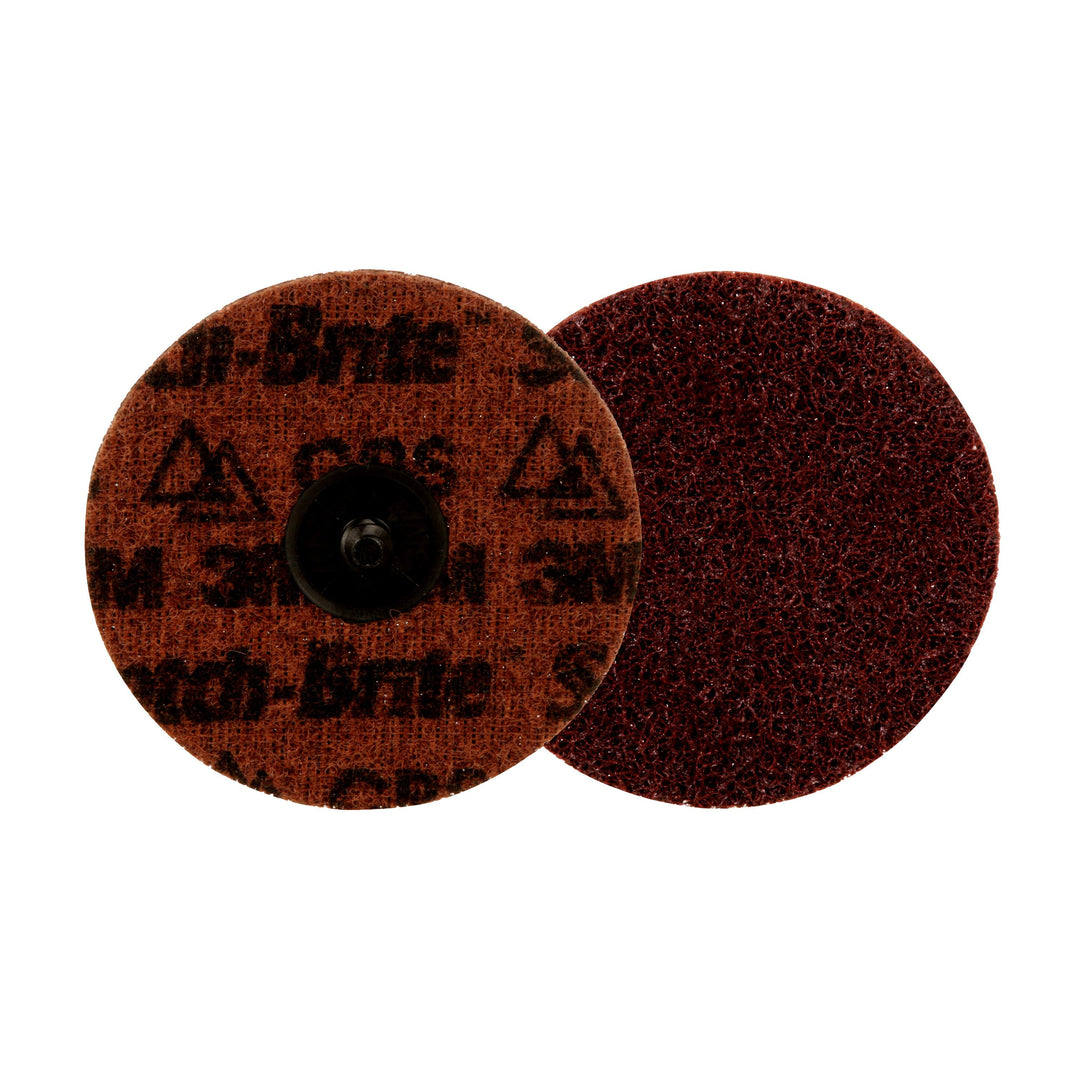 3M AB9280 Scotch-Brite Roloc Precision Surface Conditioning Disc PN-DR Coarse TR 4 in (101.6 mm) 25/Inner 100/Case Dispenser Pack 3M 7100264203