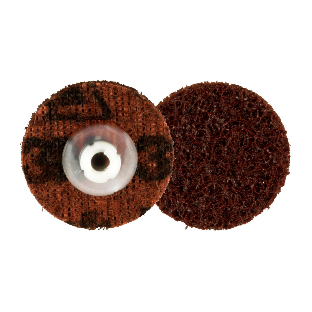 3M AB9198 Scotch-Brite Roloc Precision Surface Conditioning Disc PN-DS Coarse TS 1-1/2 in (38.1 mm) 50/Inner 200/Case Dispenser Pack 3M 7100264206