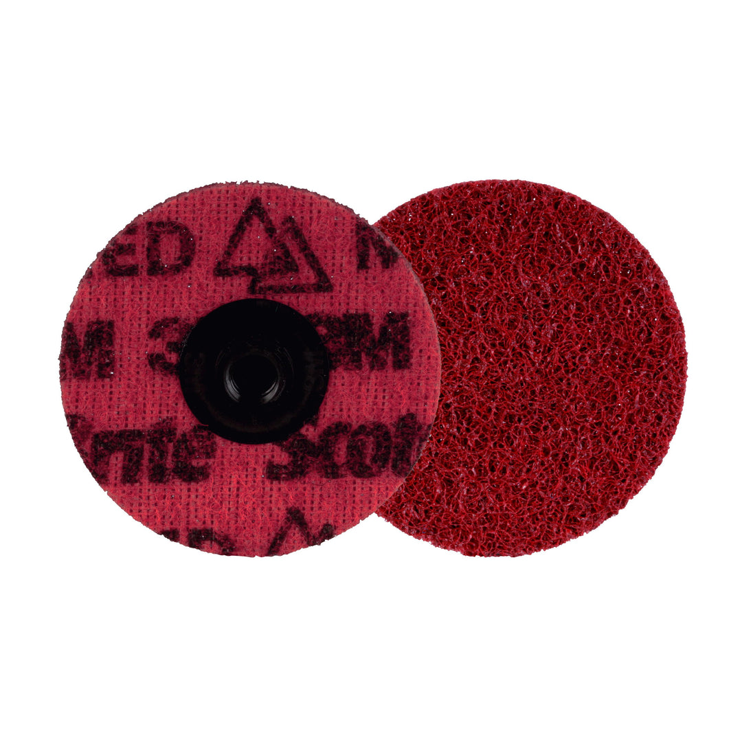 3M AB9188 Scotch-Brite Roloc Precision Surface Conditioning Disc PN-DS Medium TS 3 in (76.2 mm) 25/Inner 100/Case Dispenser Pack 3M 7100264208