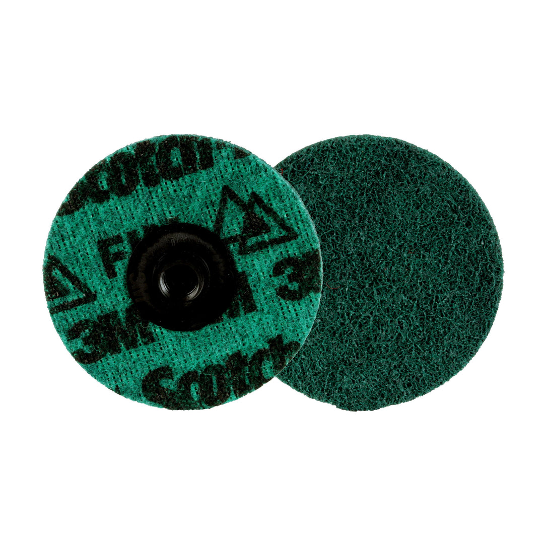 3M AB9189 Scotch-Brite Roloc Precision Surface Conditioning Disc PN-DS Fine TS 3 in (76.2 mm) 25/Inner 100/Case Dispenser Pack 3M 7100264317