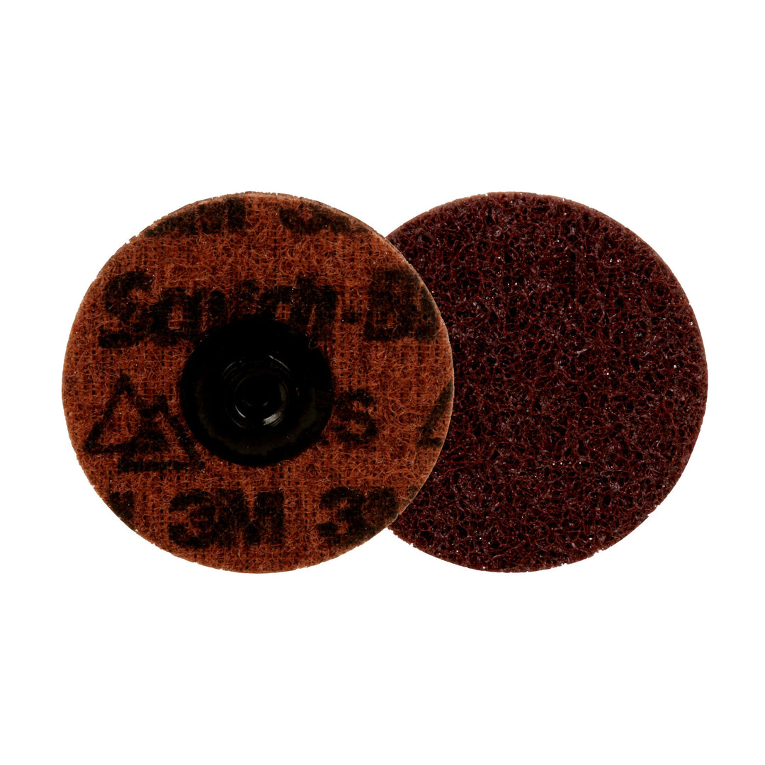 3M AB9187 Scotch-Brite Roloc Precision Surface Conditioning Disc PN-DS Coarse TS 3 in (76.2 mm) 25/Inner 100/Case Dispenser Pack 3M 7100264318