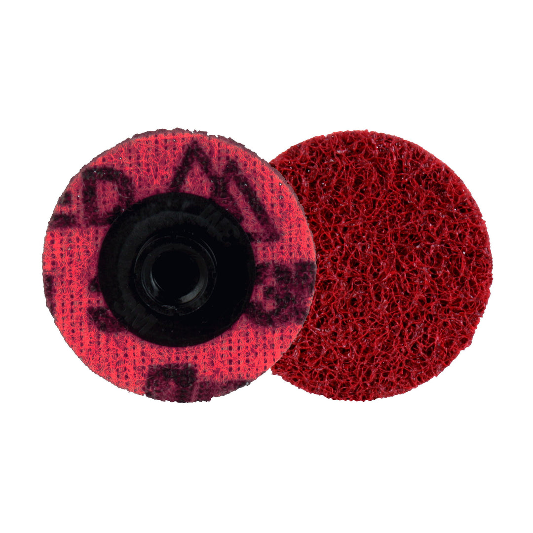 3M AB9193 Scotch-Brite Roloc Precision Surface Conditioning Disc PN-DS Medium TS 2 in (50.8 mm) 50/Inner 200/Case Dispenser Pack 3M 7100264447