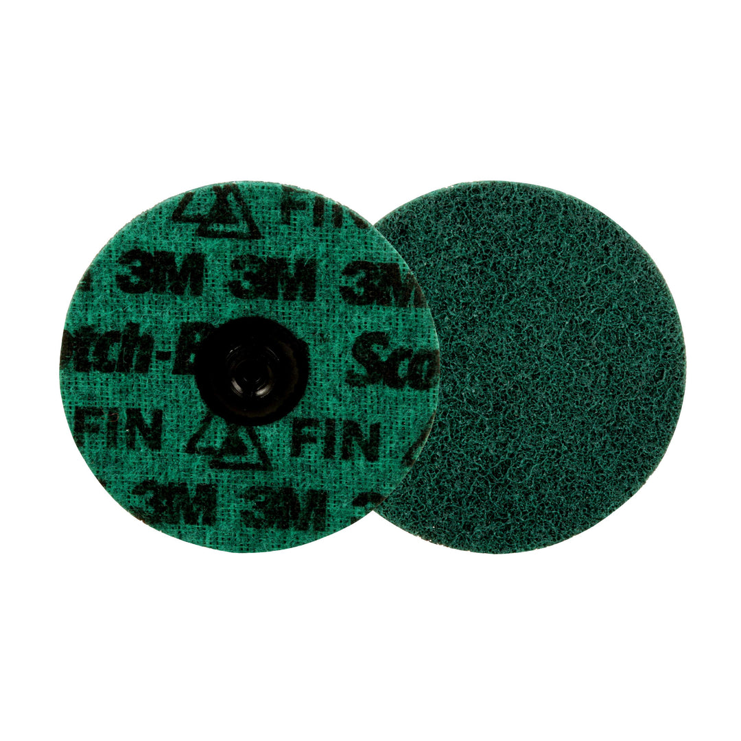 3M AB9184 Scotch-Brite Roloc Precision Surface Conditioning Disc PN-DS Fine TS 4 in (101.6 mm) 25/Inner 100/Case Dispenser Pack 3M 7100271026