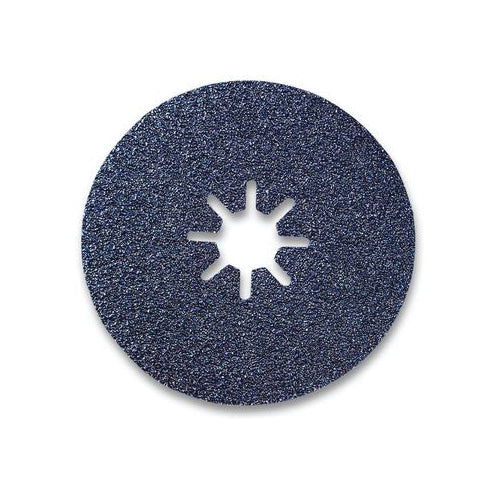 Sia 7120.5813.0024 4-1/2 Inch X 7/8 Inch (115 X 22 mm) 24 Grit Fiber Disc 4819 Siaron 8 (Zirconia / Aluminum Oxide, Blue)
