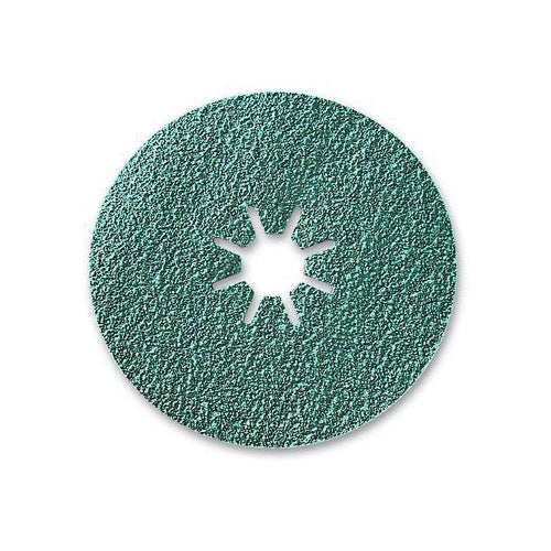 Sia 7245.2875.0120 5 Inch X 7/8 Inch (125 X 22 mm) 120 Grit Fiber Disc 4815 Siacut (Zirconia / Aluminum Oxide, Green)