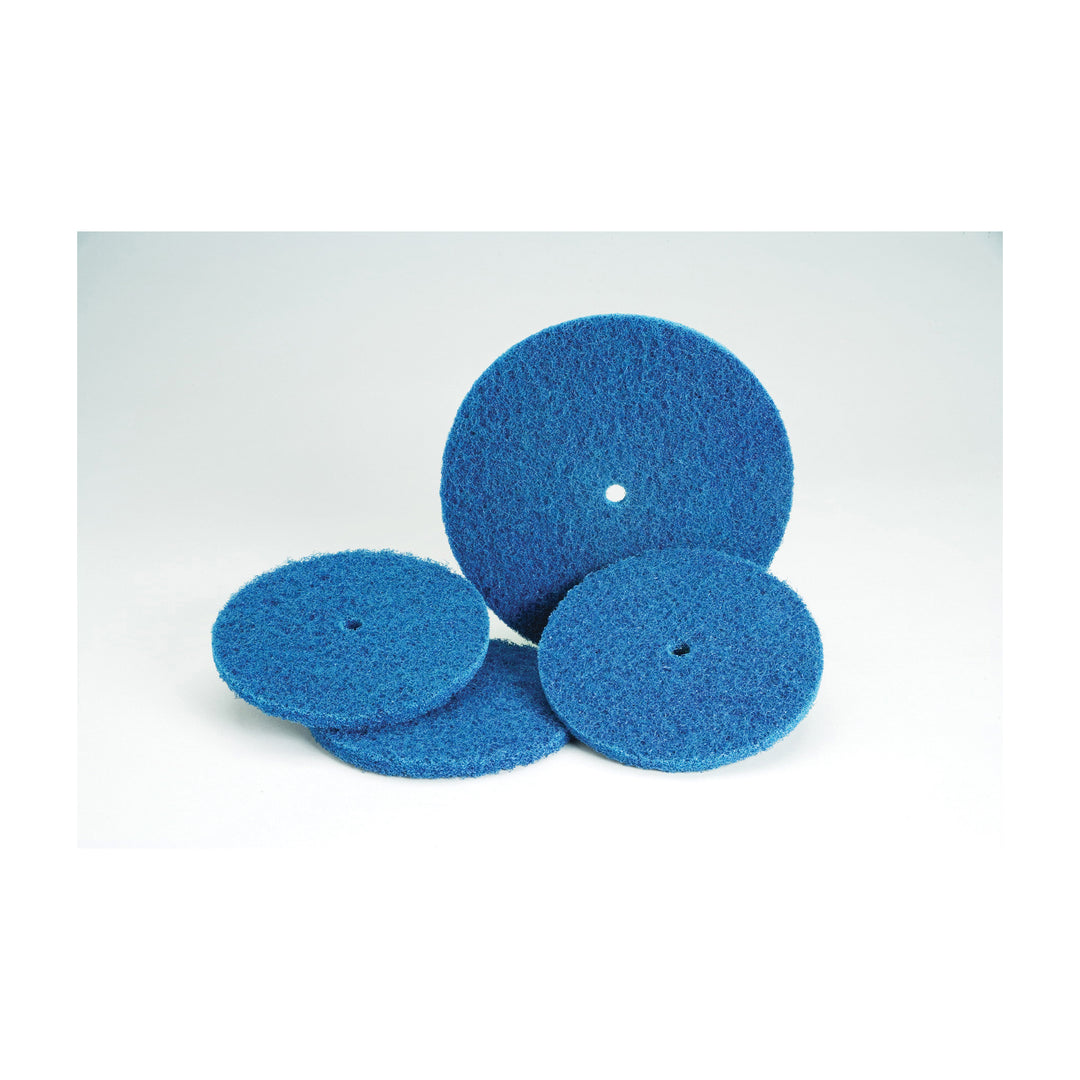 Polishing Discs 3M STA-810910 Buff & Blend Hs Disc 810910 8 in x 1/2 in A Medium Aluminum Oxide