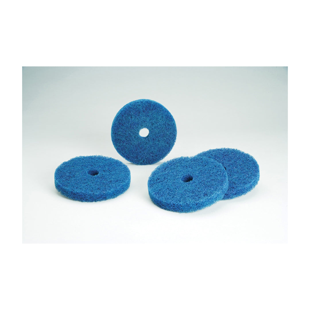 3M STA-863410 Standard Abrasives Buff and Blend HS-F Disc 863410, 4 in x 1/4 in A MED, 10 per case 3M STA-863410