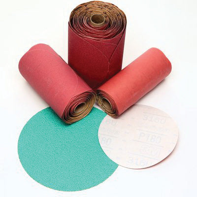 PSA Discs 3M 1101 Self Adhesive Paper (PSA) Discs 8 Inch 316U Material Aluminum Oxide in 40 Grit