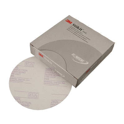 PSA Discs 3M 1318 Self Adhesive Film (PSA) Discs 6 Inch 260L Material Aluminum Oxide in 1200 Grit