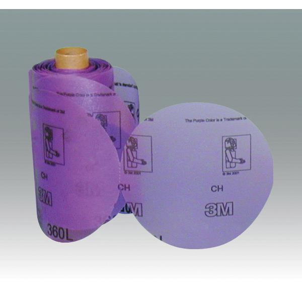 PSA Discs 3M AB00443 Self Adhesive Film (PSA) Discs 6 Inch 360L Material Aluminum Oxide in 600 Grit