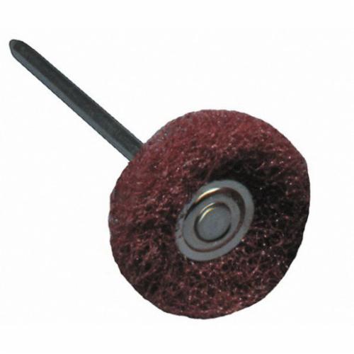Disc Wheel SHUR-BRITE MINI DISC WHL 1 X 3/8 X 1/8 1 Inch x 3/8 Inch x 1/8 Inch High Strength Satin Finishing Mounted Disc Wheel FINE