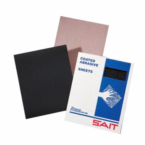 Stearated Sanding Sheets Sait 84286 9 Inch X 11 Inch 150 Grit Aluminum Oxide 4S Premium stearated Paper Sanding Sheets