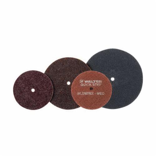 Non-woven Velcro & Scrim Backed Discs Walter 07-R 453 Non-Woven Scrim Backed Discs Blendex Medium 4-1/2 Inch