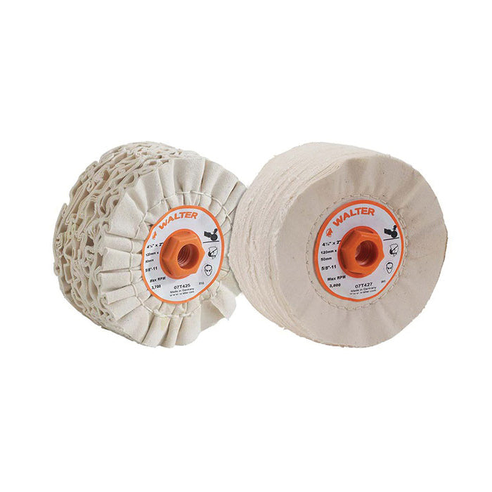 Drums Walter 07T425 4-3/4X2X5/8 Inch Buffing Drum