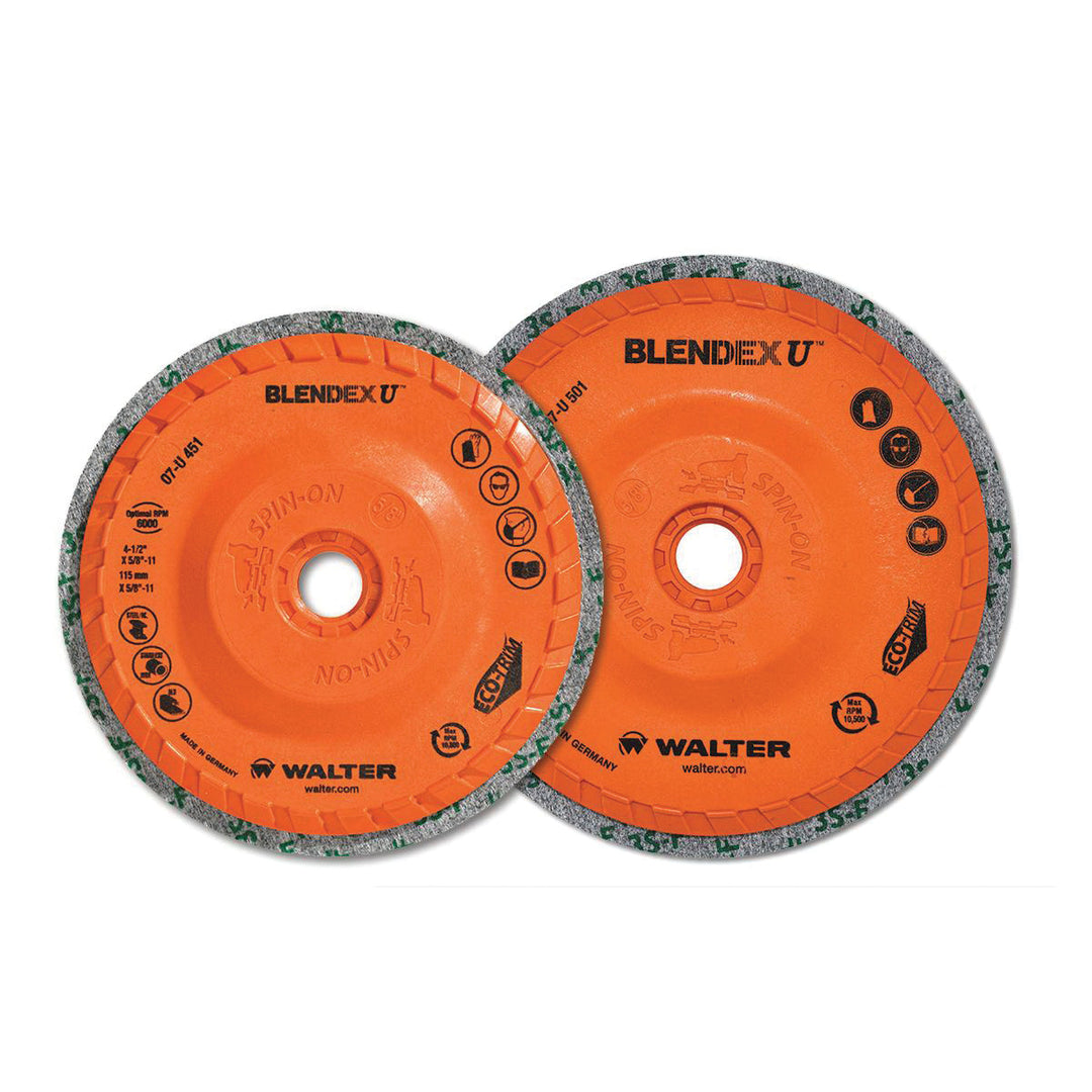 Non-woven Discs Walter 07-U 501 Non-Woven U Cup Blendex 3Sf 5 x 5/8-11 Spin On