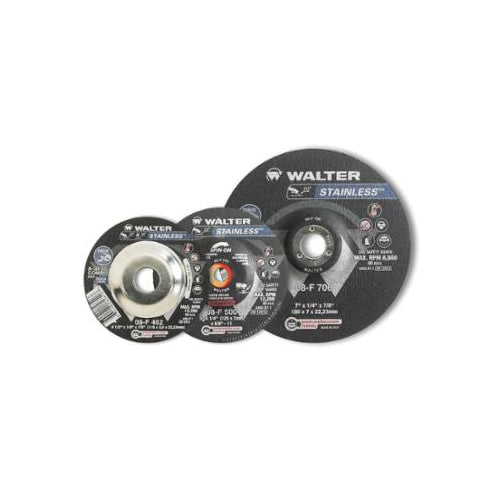 Grinding Wheels Walter 08F460 4-1/2X1/4X7/8 A30Ss Grinding Wheels