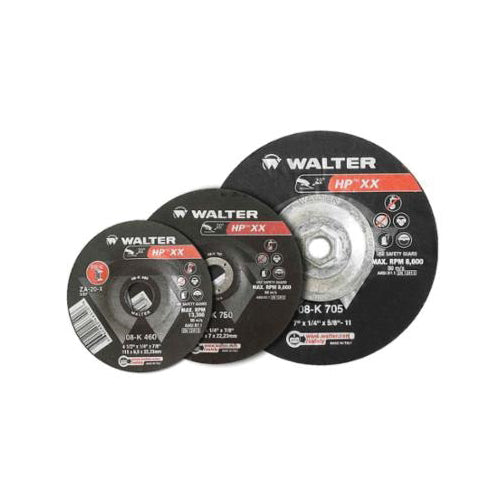 Grinding Wheels Walter 08K450 4-1/2X1/4 -Xx- Spin-On Grinding Wheel