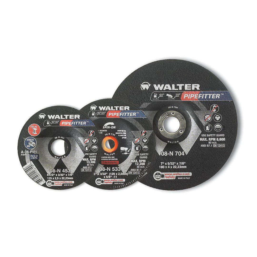 Pipefitters Walter 08N453 4-1/2X3/32 A36-Pipefitter