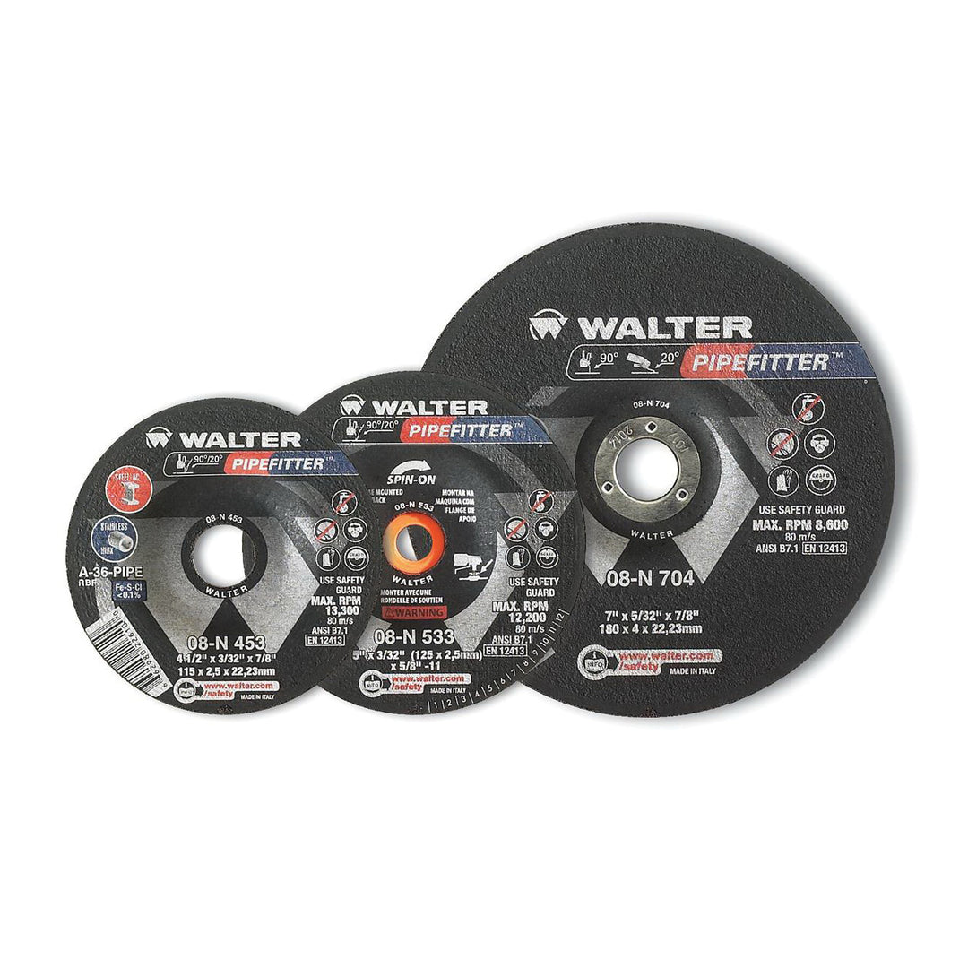 Pipefitters Walter 08N702 7X1/8 Pipefitter Wheel