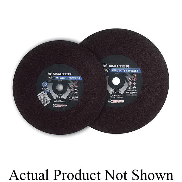 Type 01 Straight Wheels Walter 10B203 20 Inch F/Cut Ripcut Cut-Off Wheel