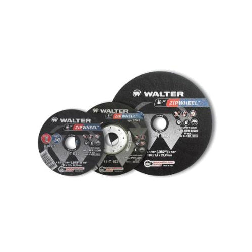 Type 01 Straight Wheels Walter 11T362 6 x 3/64 (.045 Inch) x 5/8-11 Spin-On