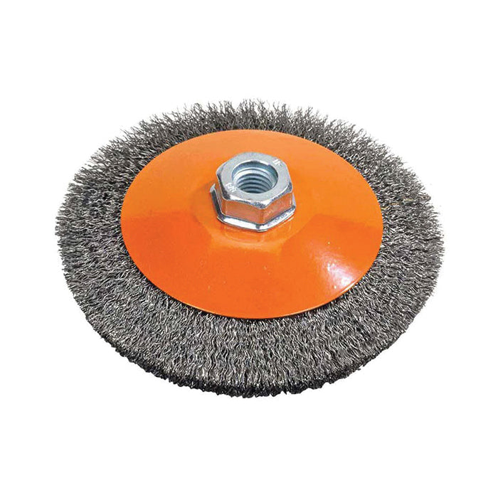 Brushes Walter 13H554 5 Inch x 5/8 Crimped Wire Saucer-Cup Brush