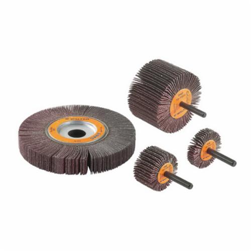 Shank Mount Wheels Walter 15F906 3 Inch x 2 Inch x 1/4 Inch 60 Grit Aluminum Oxide Shank Mounted Flap Wheel