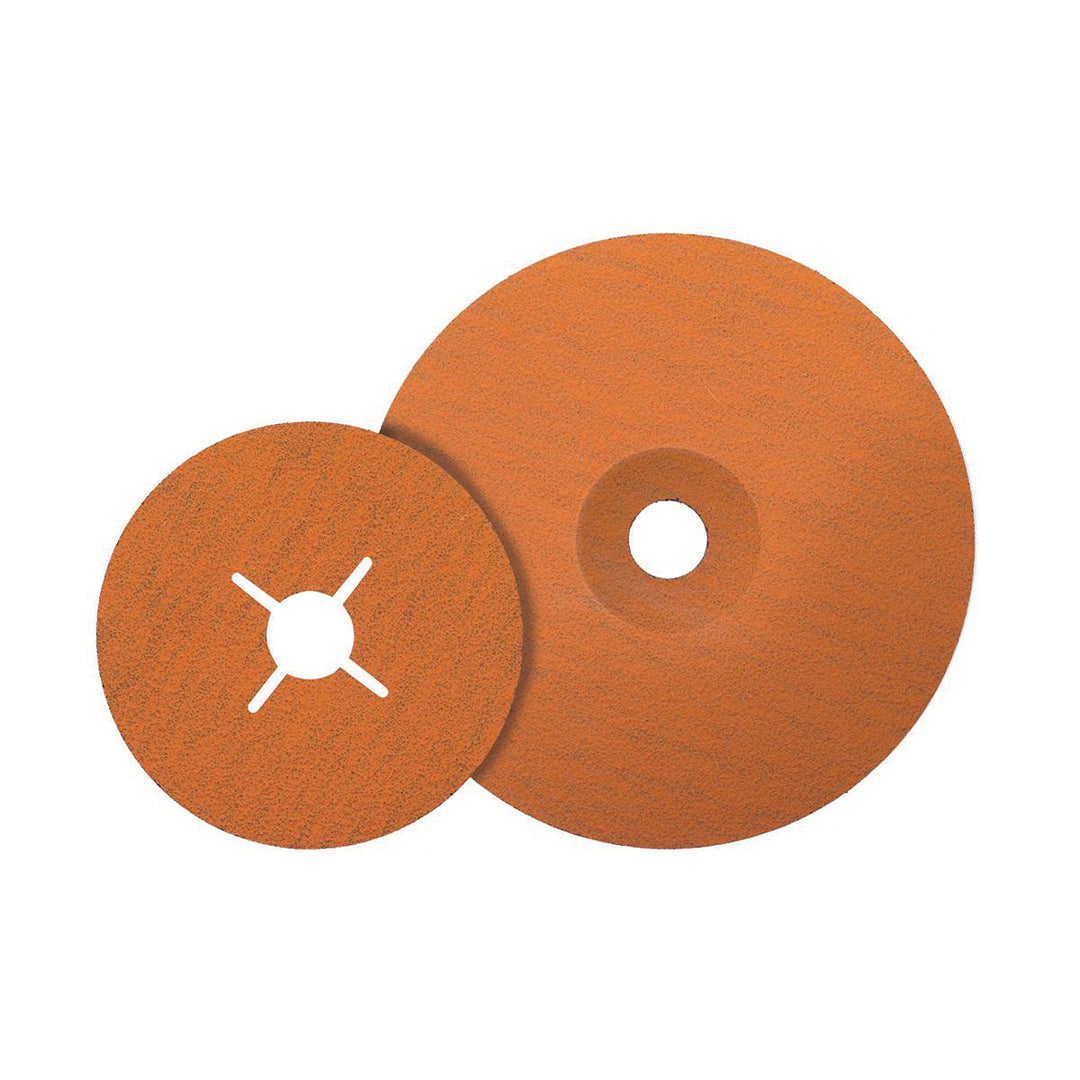 Fibre Discs Walter 15X452 4-1/2 Inch Diameter x 7/8 Inch Arbor 24 Grit Aluminum Oxide Coolcut Fibre Disc