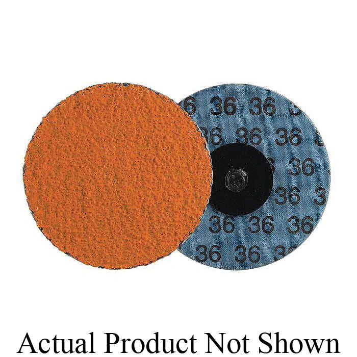 Type R Discs Walter 04C212 2 Inch Quickchange Twist Type R Disc 120 Grit Ceramic Alumina