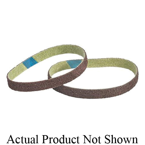 File Belts Walter 07D032 1/2 inch x 18 inch Coarse Non-Woven Belt