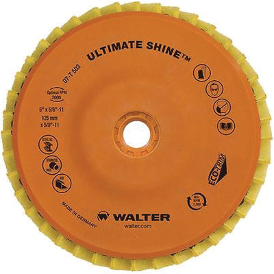 Flap Discs Walter 07T503 5 Ultimate Shine Flap Disc 07T503