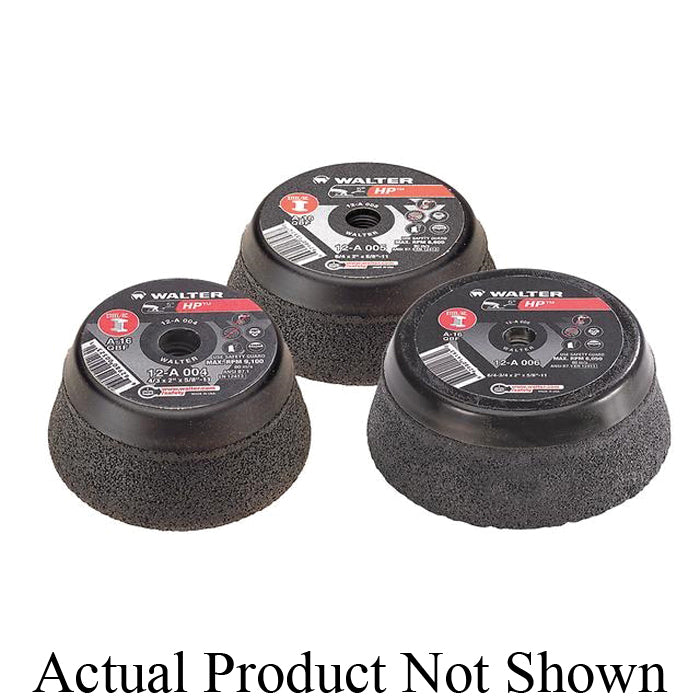 Type 11 Walter 12B006 6 Inch Cup Wheel For Stone