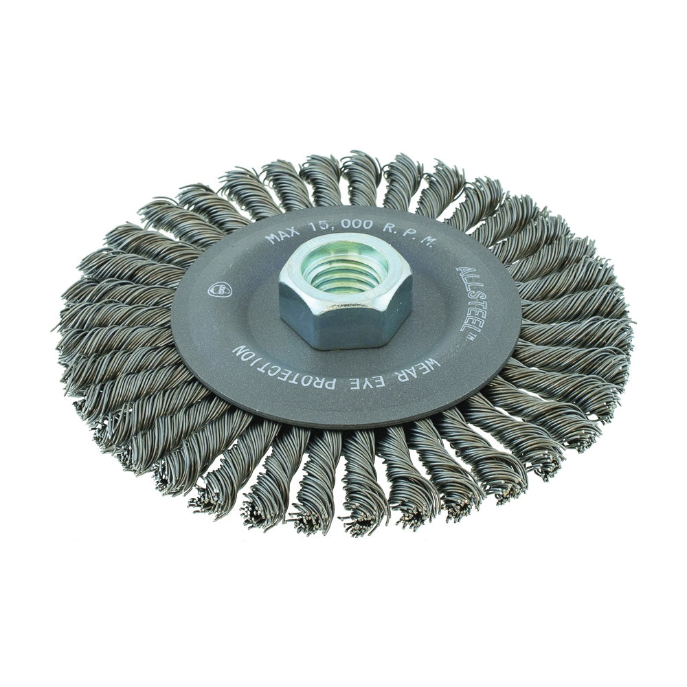 Walter 13W461 Allsteel 4.5X3/16 Inch Stringer Whl Brush