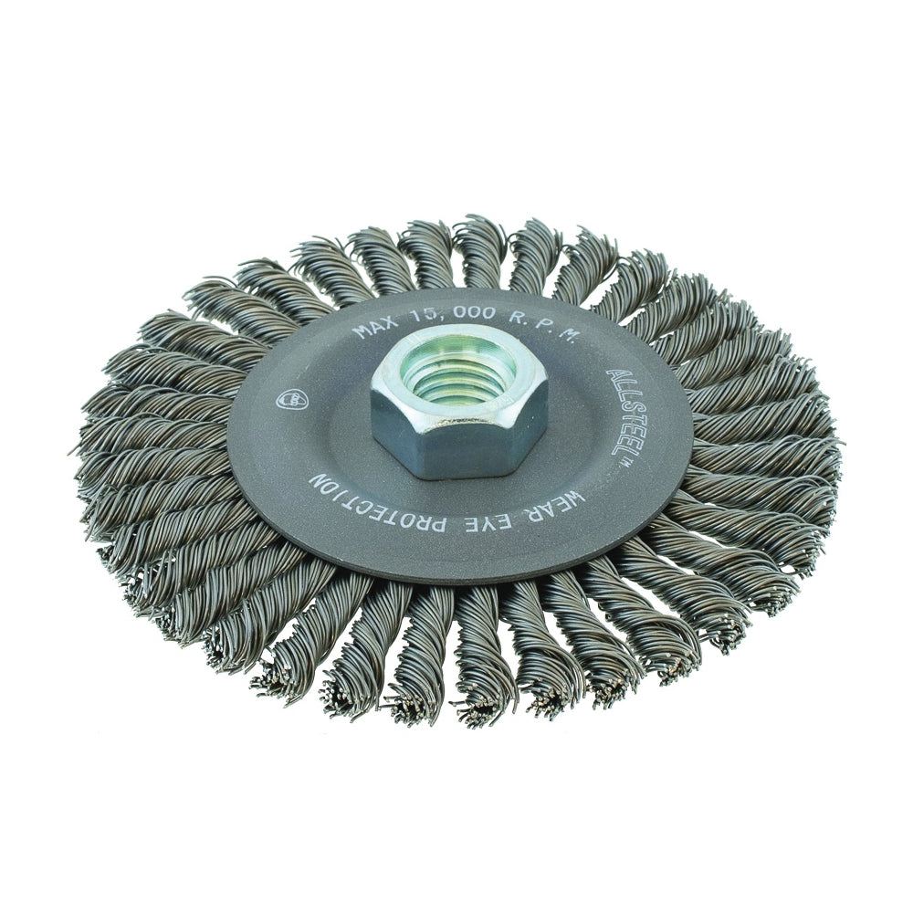 Walter 13W661 Allsteel 6X1/4X5/8-11 Stringer Whl Brush