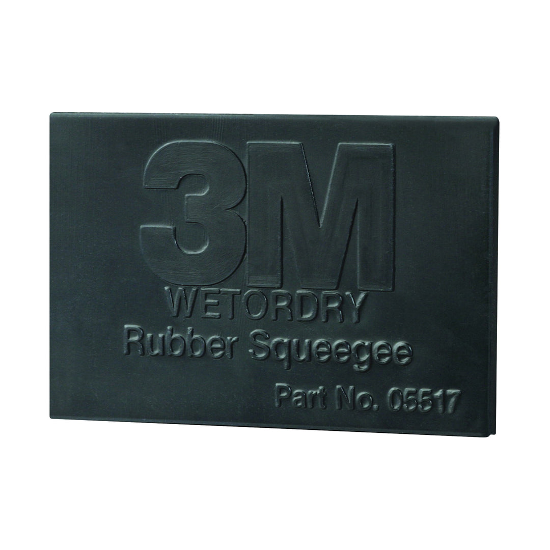 Squeegee 3M 5518 Wet / Dry Rubber Squeegee 05518 2 in x 3 in (5.08 cm x 7.62 cm)