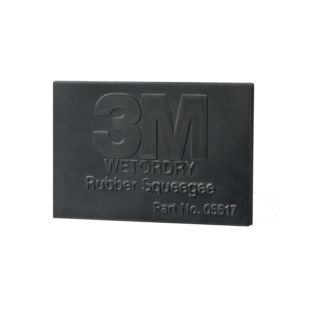 Squeegee 3M 5517 Wet / Dry Rubber Squeegee 05517 2 3/4 in x 4 1/4 in (7 cm x 10.8 cm)