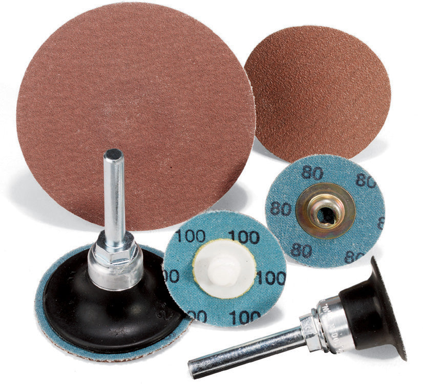 Type S Discs Sait 55224 2 Inch Quickchange Type S Cloth Disc 50 Grit ZH Zirconia Alumina
