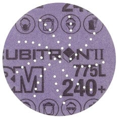 3M AB47110 3M Cubitron II Hookit Clean Sanding Film Disc, 775L, 240+, 3 in x NH 3M AB47110