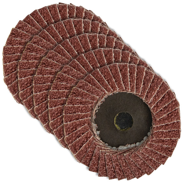 WALTER 04A262V 2-1/2 Inch Flap Disc - Gr120-Pkg 5