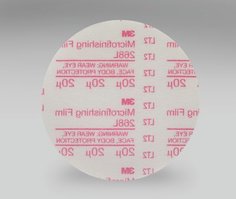 3M AM38874 Aluminum Oxide Microfinishing PSA Film Sheet 268L (20 mic) - 3 Inch x 7/8 Inch