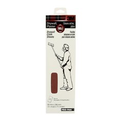 3M 10128NA Drywall Cloth Abrasives 180J Grit - 3-5/16 Inch x 11-1/4 Inch
