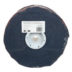 3M 10236NA 3M Drywall Foam Backed Cloth Abrasive, 10236NA, 80 grit, 3-5/16 in x 12 yds 3M 10236NA