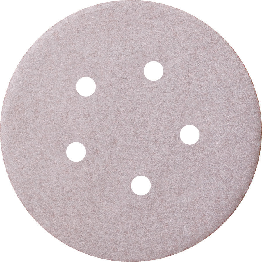 Velcro Discs Sait 37530 5 Inch X Vacuum - 5 Holes 4S Aluminum Oxide 220 Grit Velcro Paper Disc