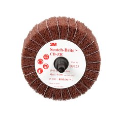 3M AB83659 Scotch-Brite Combi-Wheel CB-ZR P180 2-1/2 in x 1-1/4 in (6.3 cm x 3.2 cm) 3M AB83659