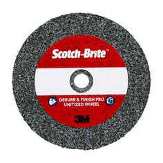 3M SB65076 Deburr And Finish Pro Unitized Wheel 6 Inch x 1/2 Inch x 1 Inch 6C Med+