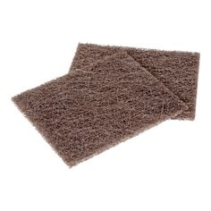 Non-woven Pads 3M H-82-4-1/2X5-1/2 Scotch-Brite Heavy Duty Griddle Cleaning Pad H-82 4.5 in x 5.5 in 10 Per Pack