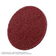 3M SB44078 Scotch-Brite Clean And Finish Disc, A Fine, Maroon, 5 x No Hole Sb44078