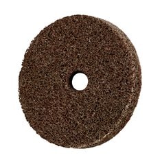 3M 7100018224 Scotch-Brite EXL Unitized Wheel XL-UW CRS 1-1/2 in x 1/2 in x 1/8 in (3.81 cm x 1.27 cm x 0.32 cm)