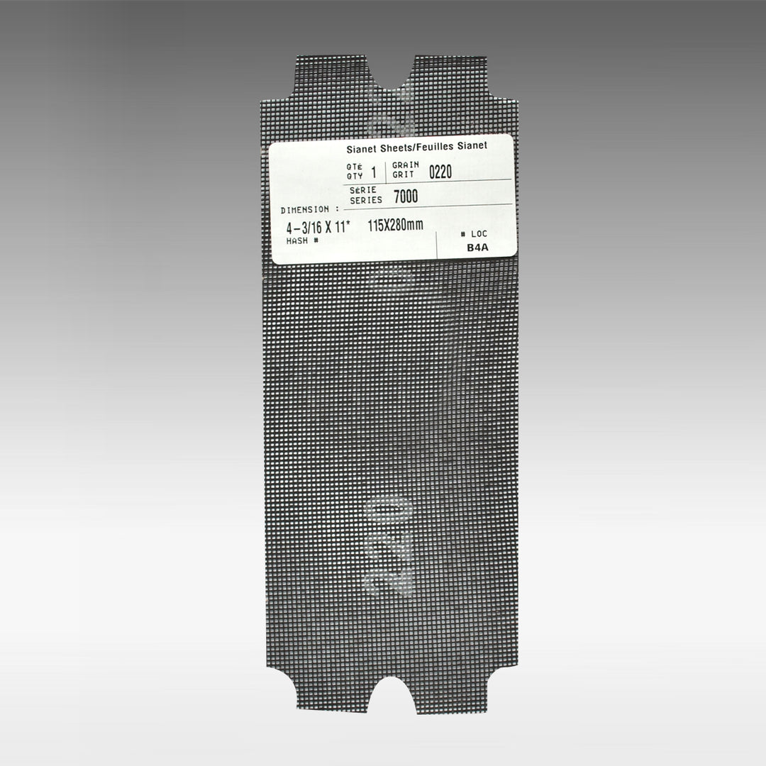 Sia 036N.0214.0120 3-5/16 Inch X 11 Inch (85 X 280 mm) 120 Grit Sanding Screen For Dry Walls