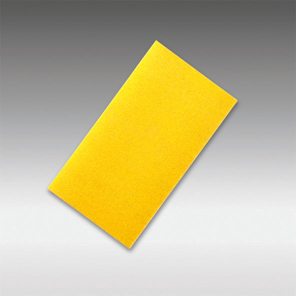 Sia 1423.2879.0220 3-2/3 Inch X 7-1/2 Inch (93 X 190 mm) 220 Grit Siafast Sanding Strip 1960 Siarexx Cut (Aluminum Oxide, Yellow)
